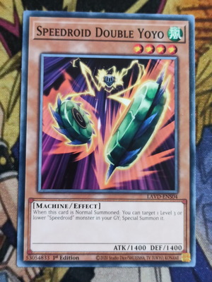 Speedroid Double Yoyo Yu-Gi-Oh! ефектна карта