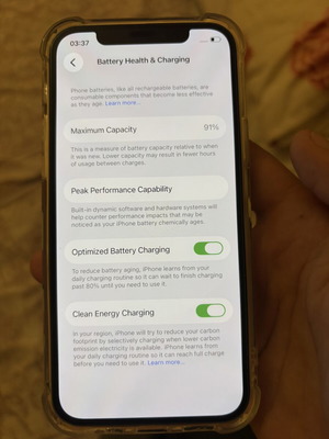 iPhone 12 Pro Max used, excellent condition