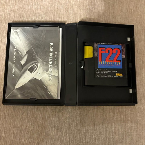 F22 Interceptor SEGA Mega Drive used, complete
