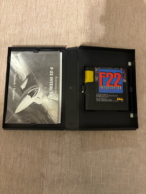F22 Interceptor SEGA Mega Drive used, complete