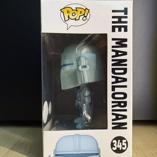 Funko Pop Star Wars The Mandalorian Holo Glow In The Dark 345 Mint