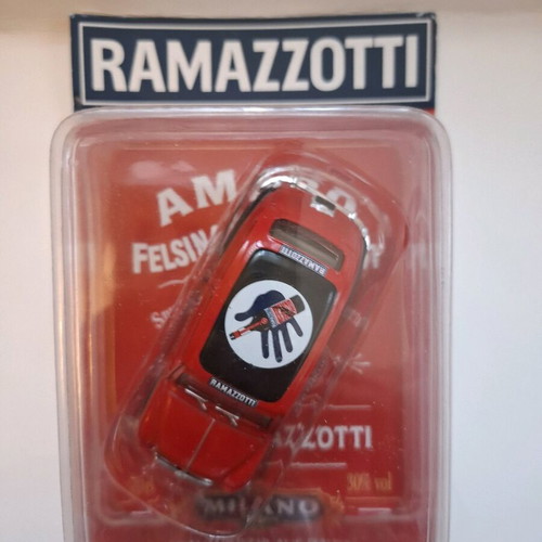 Fiat 600 collectible red toy cars scale 1:43, new pack of 6