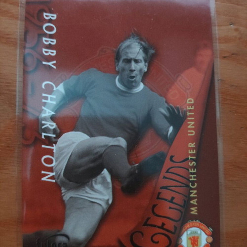 Futera1997 Manchester United lot of 25 used cards with sleeves