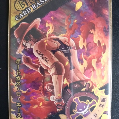 One Piece Ace collectible card like new