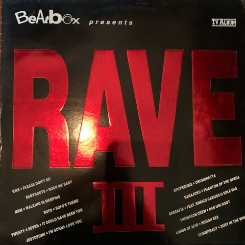 Various Rave III vinyl like new