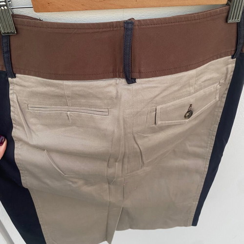 Midi skirt tricolor used, size S
