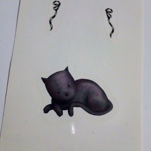 Santoro stickers like new, set of 2 pieces
