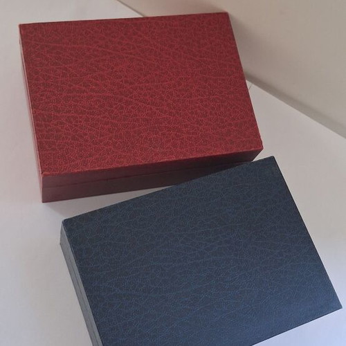 Watch boxes used, set of two with wooden interior