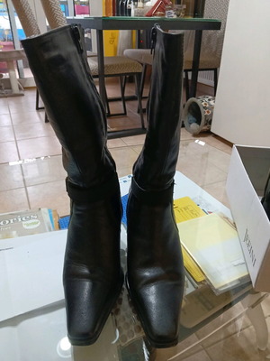Relaxshoe boots below the knee size 37 black like new