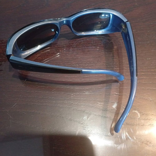 Dolce & Gabbana men's sunglasses used, 1990s, black and blue