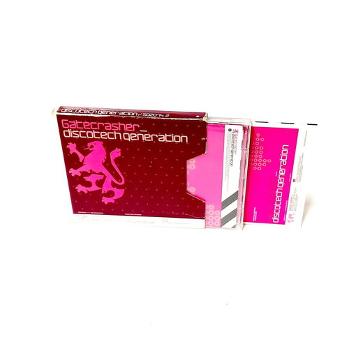 Gatecrasher Discotech Generation 2-CD compilation used, electronic