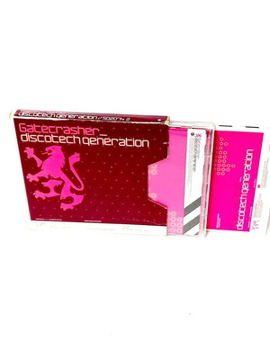 Gatecrasher Discotech Generation 2-CD compilation used, electronic