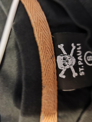 St. Pauli shirt used, black, size S