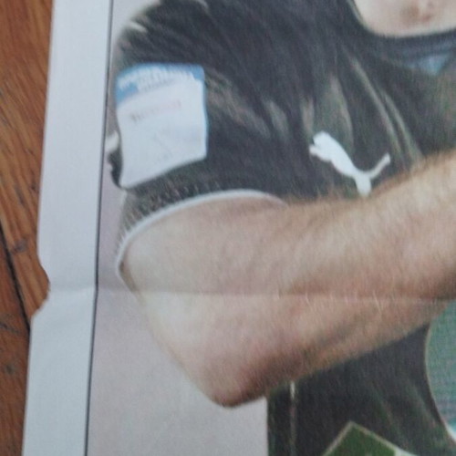 PAOK Pablo Garcia poster used with storage wear