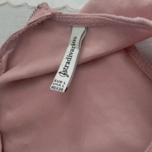 Stradivarius women's blouse pink like new size L