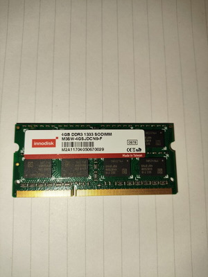 DDR3 SoDimm 4Gb 1333 Innodisk like new