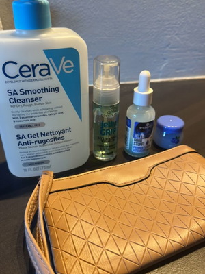 Skin care products used, bundle