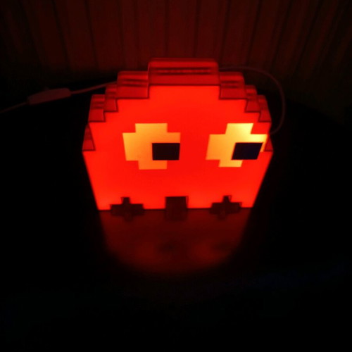 Pac Man lamp like new 3D printed