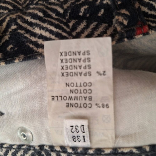 Blugirl Blumarine jeans used with print and sequins