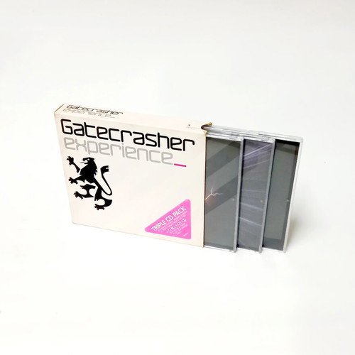 Gatecrasher Experience 3 CD box set used, electronic trance