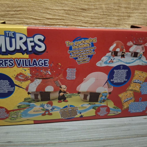 The Smurfs Village Playset by Giochi Preziosi, sealed