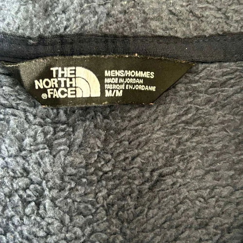 The North Face Gordon Lyons fleece half zip medium used, grey and blue