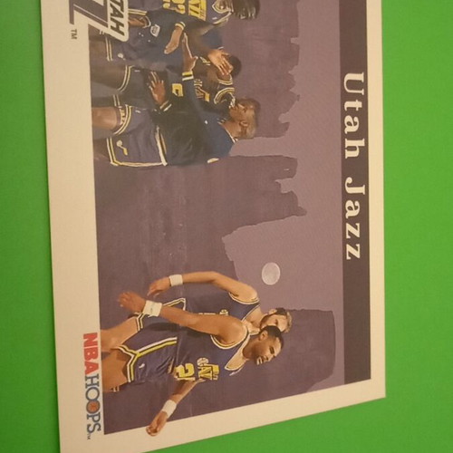 Utah Jazz NBA Hoops Skybox 1992 new