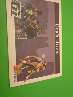 Utah Jazz NBA Hoops Skybox 1992 new