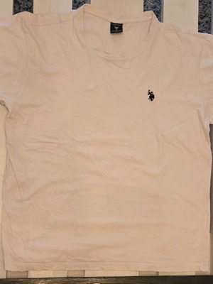 U.S. Polo Assn αντρικό tshirt λευκό μέγεθος medium σαν καινούργιο