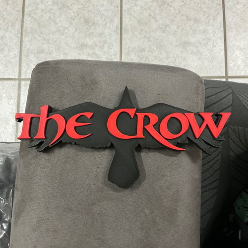 The Crow logo 1994 decorative new, PLA