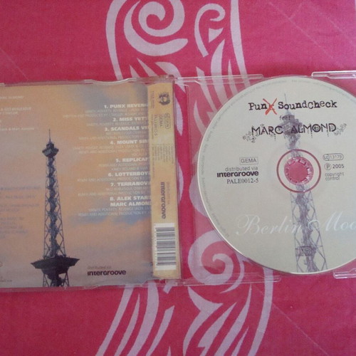 Punx Soundcheck Feat. Marc Almond Berlin Moon CD like new, electronic
