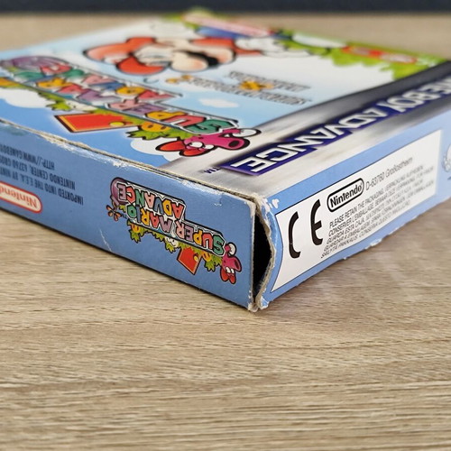 Super Mario Advance Nintendo Game Boy Advance game used with box and manual