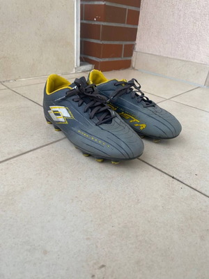 Lotto Football Cleats Size 36 Like New Gray Yellow