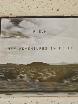 R.E.M. New Adventures in Hi-Fi CD with bonus single