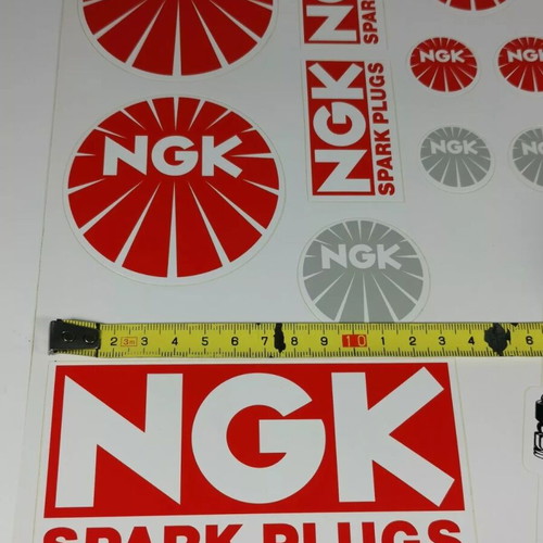 NGK Spark Plugs Stickers new