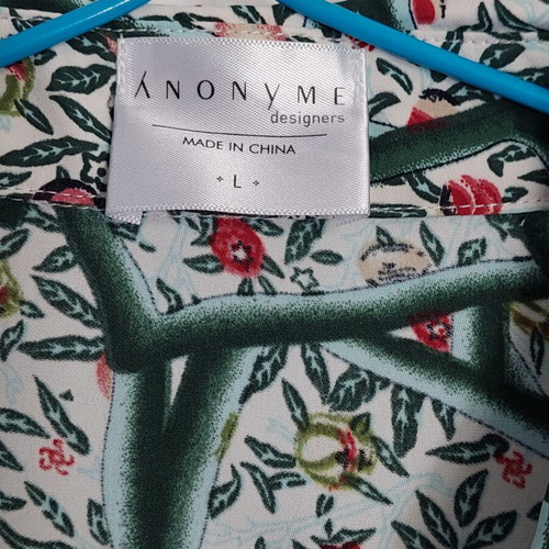 Anonyme designers women's dress new, size Large, colorful