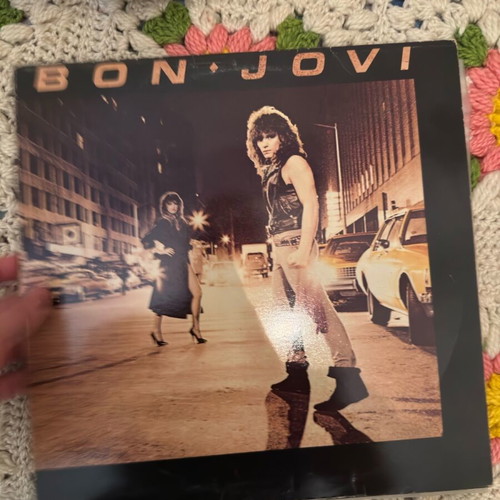 Bon Jovi vinyl used, good condition