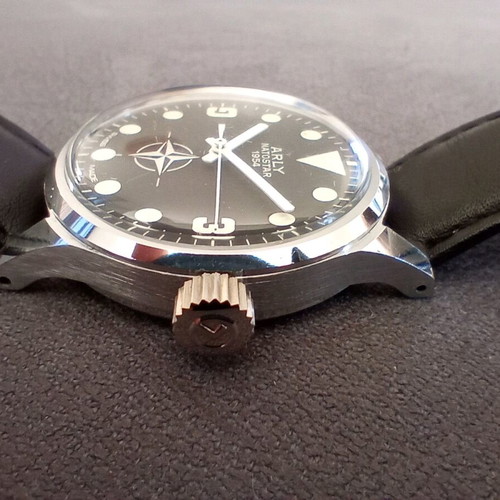 Arly Natostar 1954 new Swiss collectible wristwatch