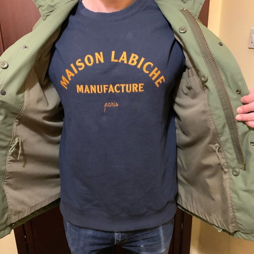 Alpha Industries m65 jacket like new, size Small, olive green