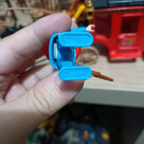 Playmobil Sheriff's Station 4431 used with minor missing parts