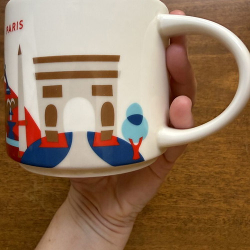 Starbucks cup Paris like new with original box