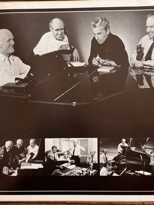 Triple Concerto En Ut Majeur /  Herbert von Karajan, Orchestre Philharmonique De Berlin LP