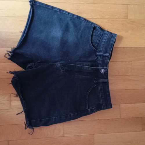 Black jorts like new, size XS