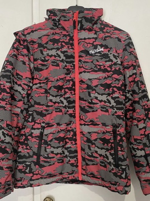 Mc Kinley kids ski jacket like new, black and red, size 152 cm