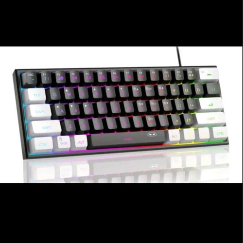 Custom black and white keyboard new