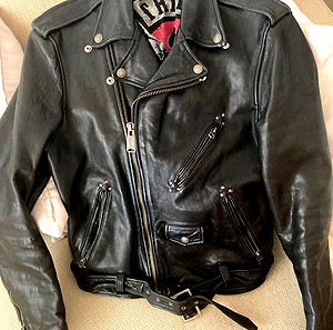 THEDI leather biker jacket