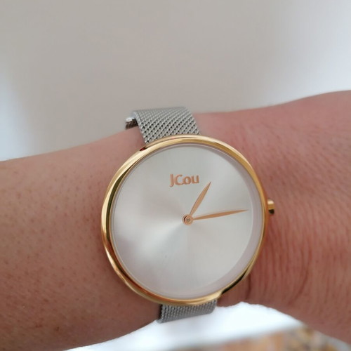 Jcou Luna JU17115-7 women's watch like new, silver and gold
