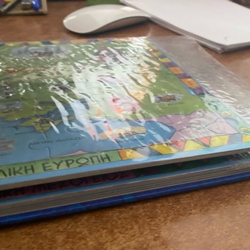 Europe book puzzle like new, intact with cellophane