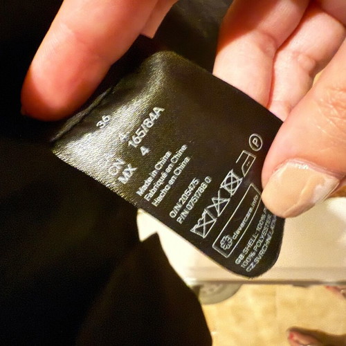 Black H&M jacket 36-Small like new