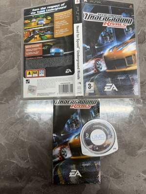 Need for Speed Underground Rivals PSP παιχνίδι σαν καινούργιο, πλήρες CiB PAL έκδοση